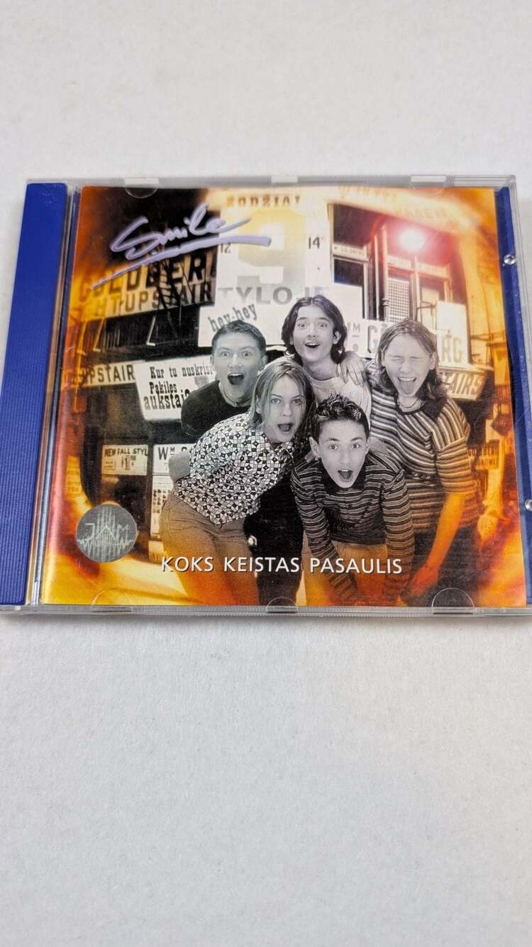 Smile Koks Keistas Pasaulis Audio CD 1999 Jam Records